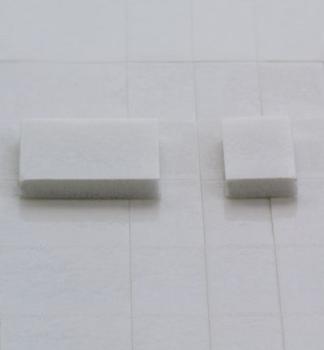 Preview: 3D Klebepunkte Rectangles - 2mm stark