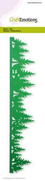 CraftEmotions Die - Cutting border Kiefernwald