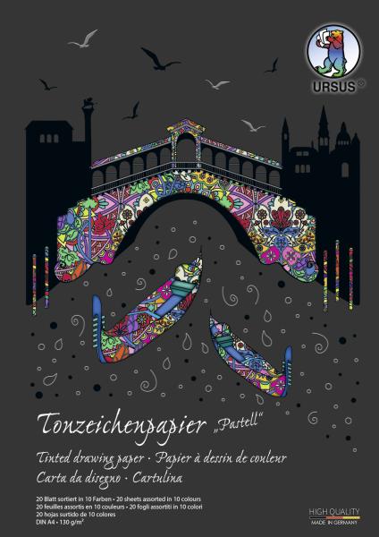 Tonzeichenpapierblock