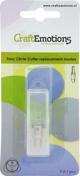 Ersatzklingen für den CraftEmotions Kreisschneider/ Circle cutter