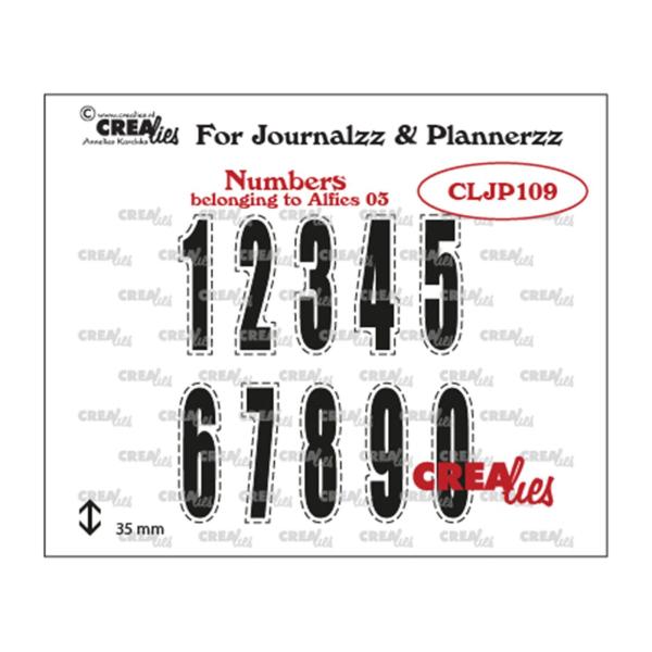 Crealies Journalzz & Plannerzz Stempel Nummer 03
