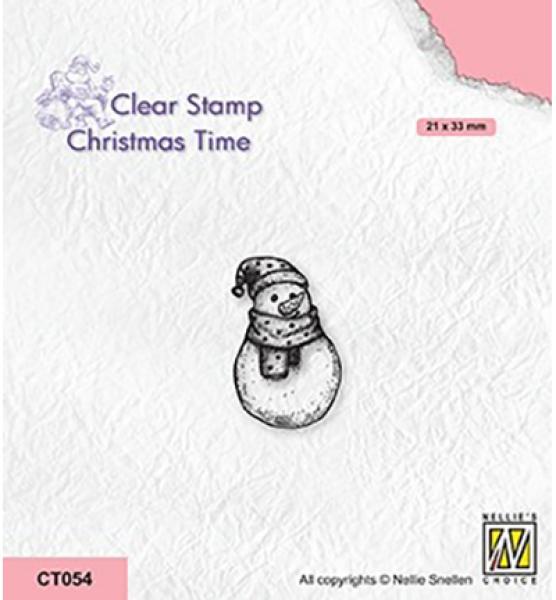 Nellies Choice - Clearstamps Snowman-2