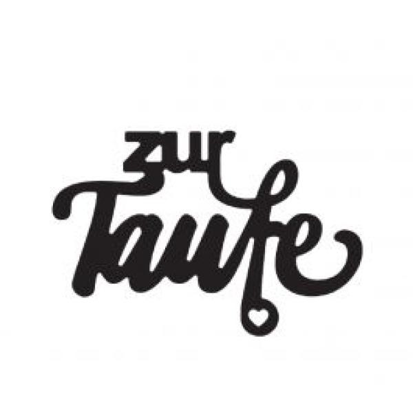 Mundart Stanzschablone Zur Taufe