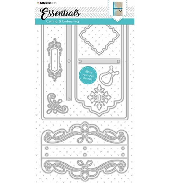 Studio Light Embossing Die Cut Stencil Essentials Nr. 343